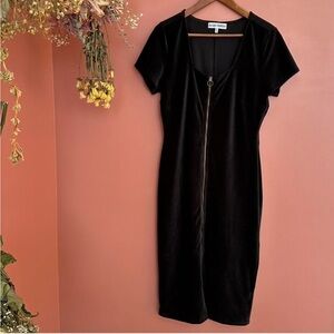 Almost Famous Black Midi Dress